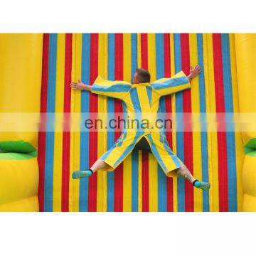 China Inflatable Sticky Wall Giants Inflatable Jump Stick Sports Games Inflatable Stick Climbing Wall For Sale
