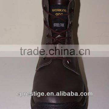 2014 PU Injected Leather Safety Boots
