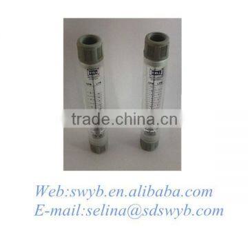 LZM Series organic glass cheap flow meter