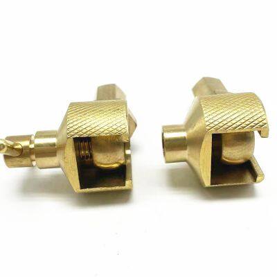 Silver Adjustable Car Button Head Oil Nozzle Connector photo-4