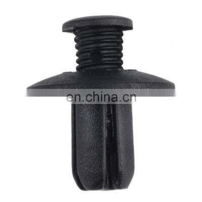 500pcs 8mm Hole Door Rivet Plastic Clip Fasteners Black Cars Lined Cover Barbs Auto For Hot Sale