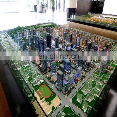 Miniature architecture models with led light/scale model building/ house model