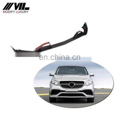 New Dry carbon fiber front lip for 2015-2019 Benz GLE63 AMG