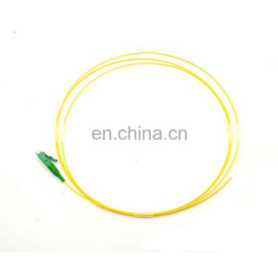 LC Multi mode 50/125 62.5/125 G652D G657A 0.9mm Kuncir serat optik FTTH Fiber Optic Pigtail PVC LSZH 1.5 meters Fiber Pigtail