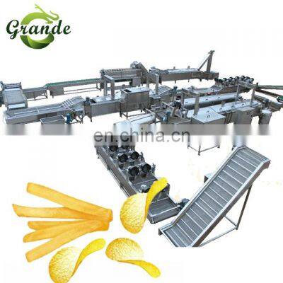 Hot Sale Factory Price Small Scale French Fries Production Line