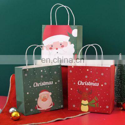 Christmas Navidad Bolsas De Navidad De Papel Mayor Paper Gift Bag photo-2