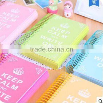 drawing paper note book spiral notebook coloured cover note book