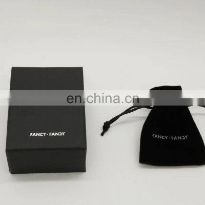 Custom Logo Printed Velvet Jewelry Gift Drawstring Bag Pouch photo-2