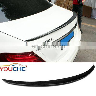 AMG style carbon fiber cf rear spoiler for Mercedes E class W213 sedan 2016+