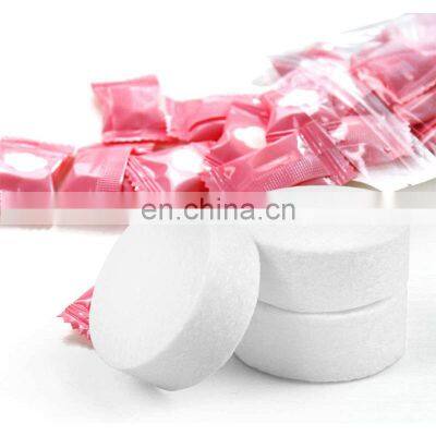 100PCS Compressed Disposable Towels 100% Cotton Portable Mini Face Coin Tissue for Travel Outdoor