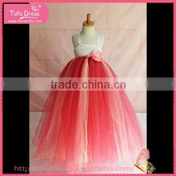 Handmade tutu dress, wholesale baby girls dress, long summer dress for girls