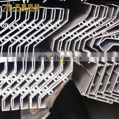 6063 T5 Aluminum Louver Blade / Alu Louvre Profiles / Z Profile Aluminum Extrusion Blade photo-4