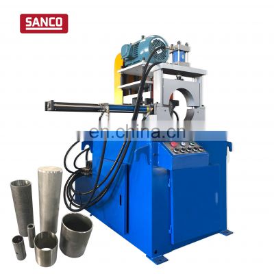 Square rod steel pipe chamfering machine