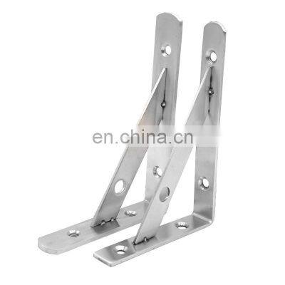 Stainless steel triangle Shelf bracket removable Wall mounting bracket microwave brackets