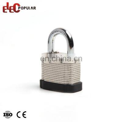 Industrial Rust-proof 38mm Short Laminated Steel Shackle Safety Padlock photo-5