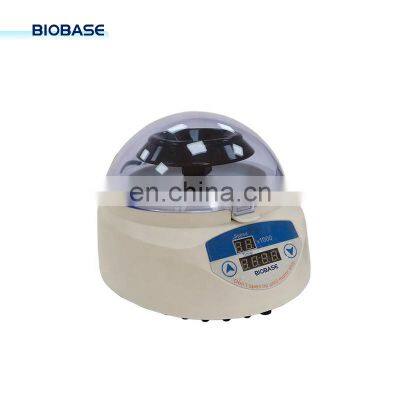 BIOBASE Chinahematocrit centrifuge machine Mini-10K+ microplate centrifuge for lab