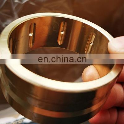 Copper Alloy Bearing Bush CNC Slide Bushing Customized Bronze Bush