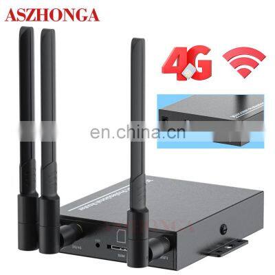 4G Router 2.4GHz WIFI 802.11B/G/N Indoor Metal Housing 4LAN Ports photo-2