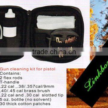 cleaning brush kit for pistol /bag gun cleaning kit linkboy hunting