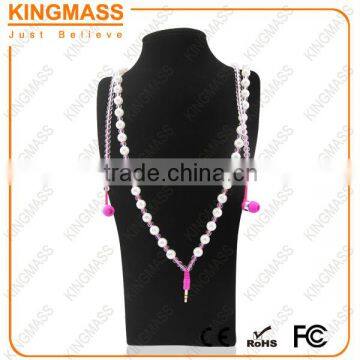 Fashion Pearl Beads Girly Earphone