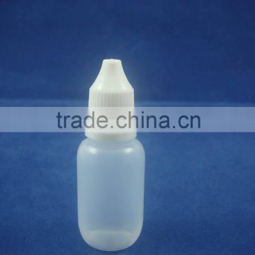 tamper proof PE 15ml insure eye drop bottle