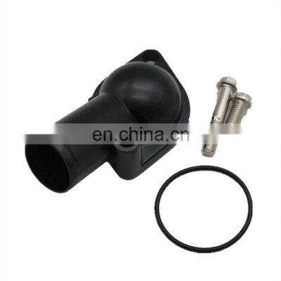 SBC BBC 350 454 Black 15 Degree Water Neck Thermostat Housing