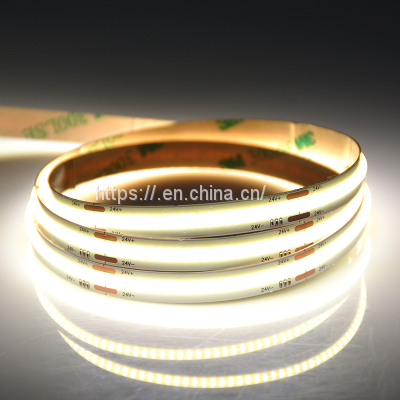 High quality 420led flexible tape 3000k 4000k 6500k 12v cob led strip lights