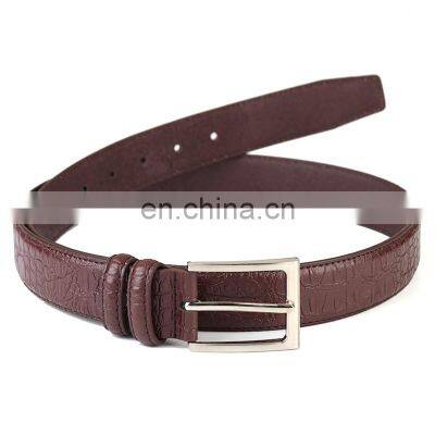 Genuine leather belt for men customised wholesale retail high very premium quality 2022 business style OEM ODM