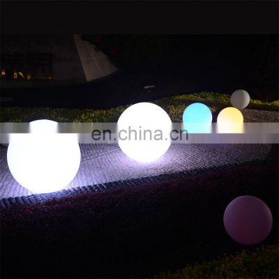 christmas party events outdoor led ball light Outdoor Landscape Lights LED Glow Ball Garden solar led glow swimming pool