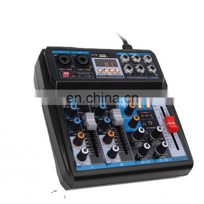 Professional Wireless DJ Audio Mixer - 6-Channel BT Compatible DJ Control photo-3