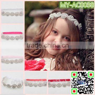 A string of beads jewelry Crystal baby kids children fancy hair accessories for women MY-AC0038