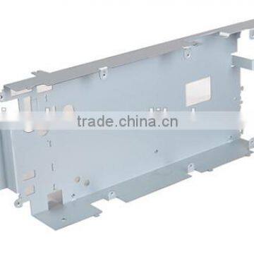 SPCC White Galvanized Sheet Metal Fabrication Support Bracket photo-3