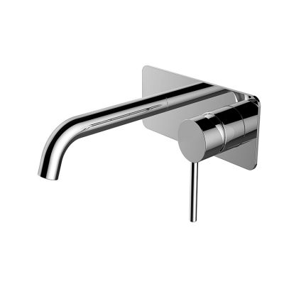 J Star Australian Taps Wall Mounted Mixer Chrome bathroom basin mixer