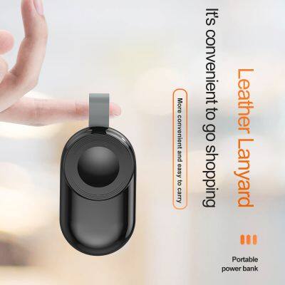 2W portable smart watch wireless charger keychain TYPE-C port external socket supports original watch