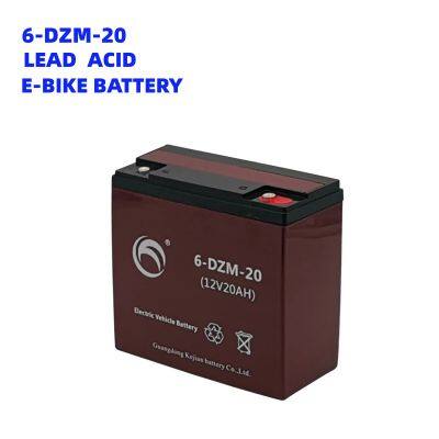 6-DZM-20 12V 20ah Lead Acid E-bike Battery 36V 48V CE Battery for Electric Vehicles PK Sealed Support 1 Year,1 Year 2 Hrs