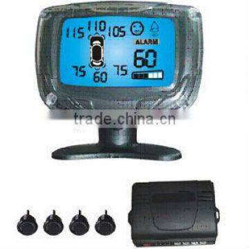 4/6/8 sensors LCD parking sensor with car parking sensor system