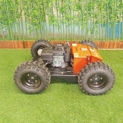 remote control lawn mower with tracks, China remote control slope mower price, rc mower price for sale