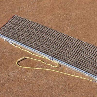 72*18/72*48 Inch Zinc Coated Baseball Rigid Drag Mat Square for Softball Infields Golf Greens Wholesale Price Cutting Welding