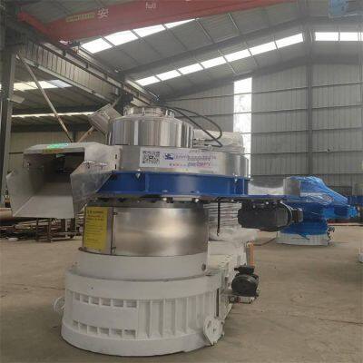 Waste Wood Pellet Machine, Vertical Ring Die Biomass Pelletizer, Cattle and Sheep Manure Fuel Pellet Machine