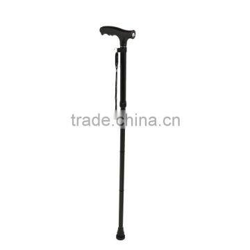 American collapsible aluminum alloy crutch and walk helper with led light