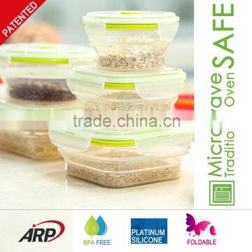 PP Lid Silicone Leakage Proof Food Box