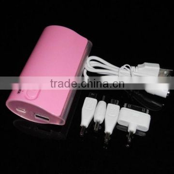 mini power bank 5600mah portable power bank charger with bright halo