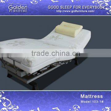 Healthy natural memory foam and latex foam mattress 103-1#