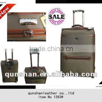 New high quality tir-tone luggage bag