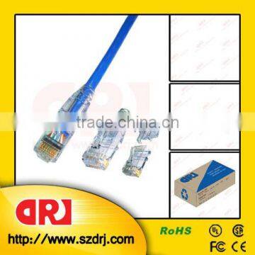 blue 2M 3M 5M UTP 26awg patch cable