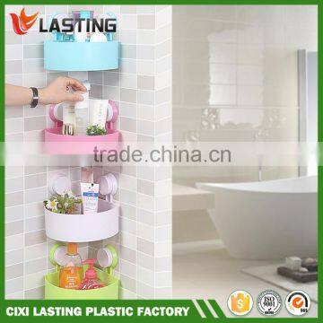 Colorful Plastic Wall Triangle Bathroom& Kitchen Rack