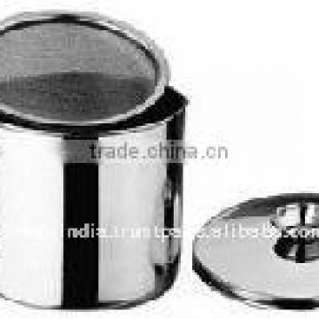 Oil Container cum strainer