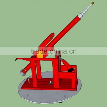 Telescopic water cannon/fire fighting water cannon