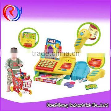 Funny electronic cash register toy with light and music