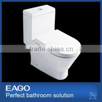 One piece water closet